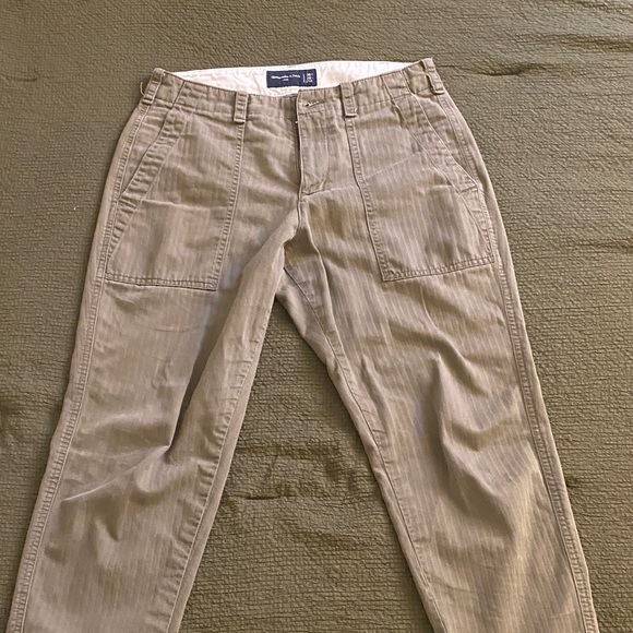 Abercrombie & Fitch 30x28 Fatigue pants tapered - Picture 1 of 4